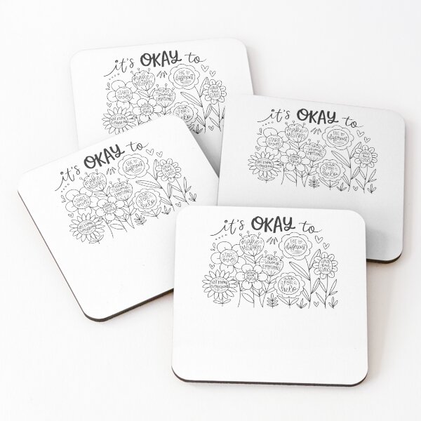 Item preview, It's Okay To Boho Floral designed and sold by krystalRomanart.