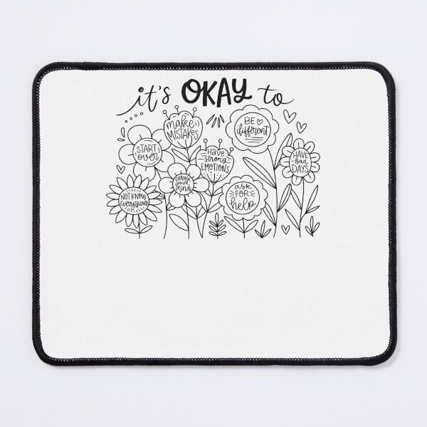 Item preview, It's Okay To Boho Floral designed and sold by krystalRomanart.