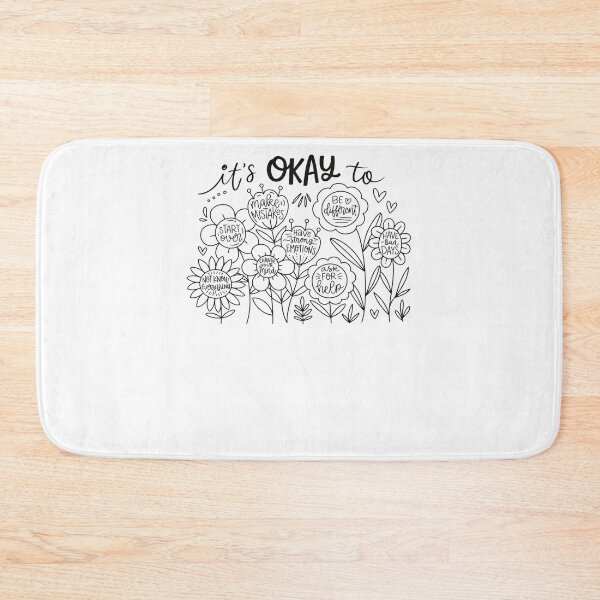 Item preview, It's Okay To Boho Floral designed and sold by krystalRomanart.