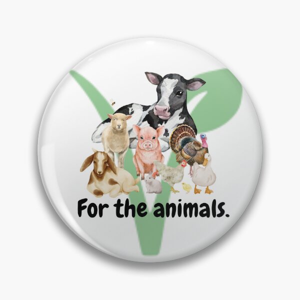 Item preview, Vegan For the Animals designed and sold by coodoosandco.