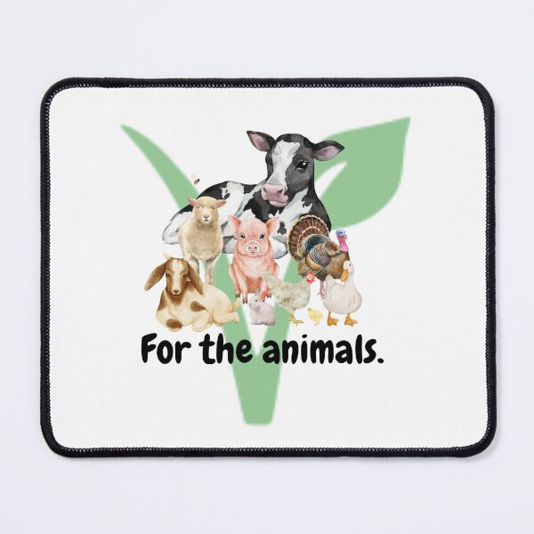 Item preview, Vegan For the Animals designed and sold by coodoosandco.