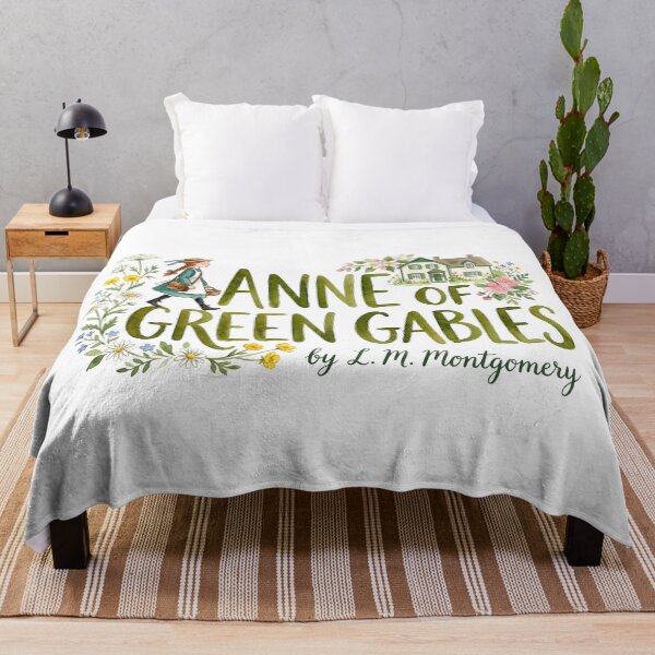 Item preview, Anne of Green Gables L. M. Montgomery Watercolor Lettering Art designed and sold by Fenay Designs.