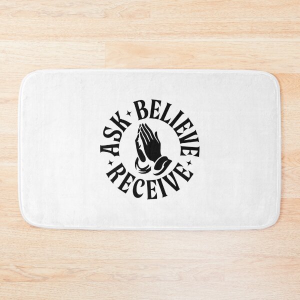 Item preview, Ask Believe Receive Praying Hands Design designed and sold by Peter Stawicki.
