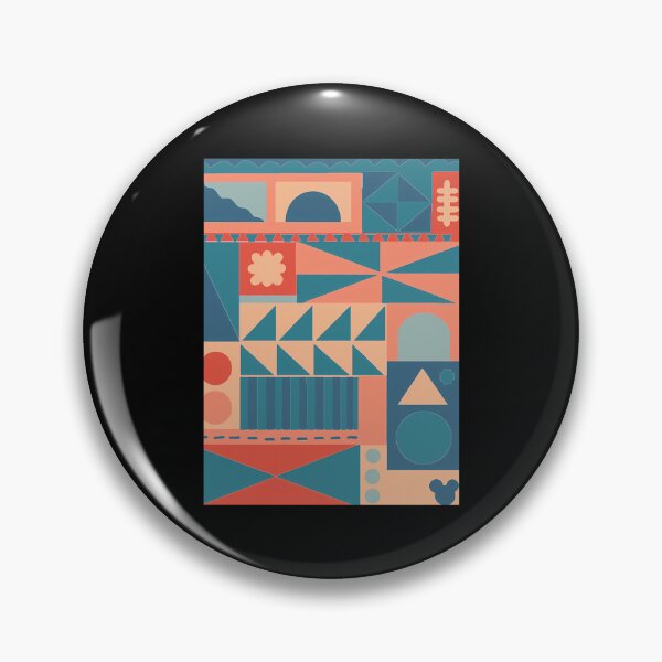 Item preview, It'S A Small World Pattern (Vintage Palette) designed and sold by yasselim.