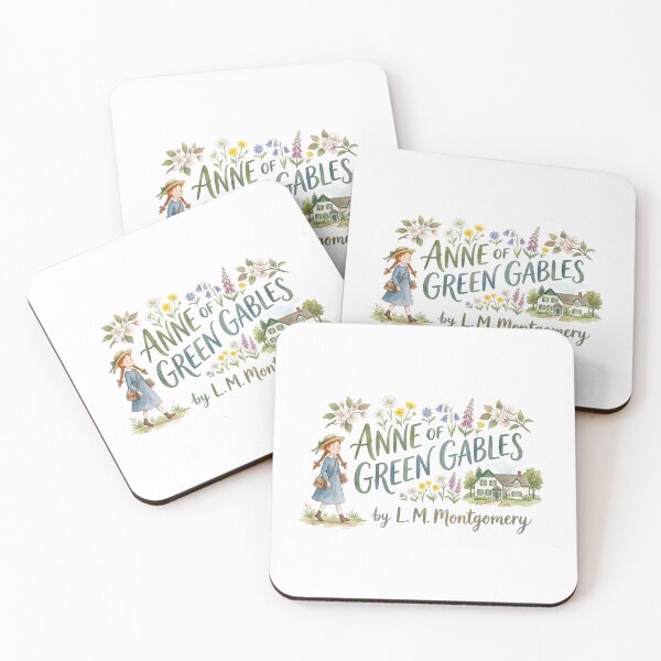 Item preview, Anne of Green Gables L. M. Montgomery Dark Botanical Art designed and sold by Fenay Designs.