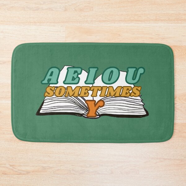 Item preview, AEIOU Sometimes Y designed and sold by coodoosandco.