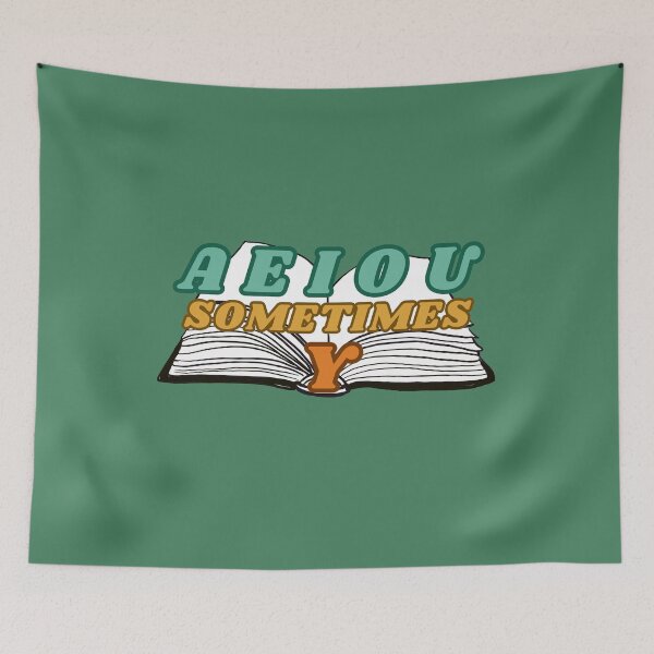 Item preview, AEIOU Sometimes Y designed and sold by coodoosandco.