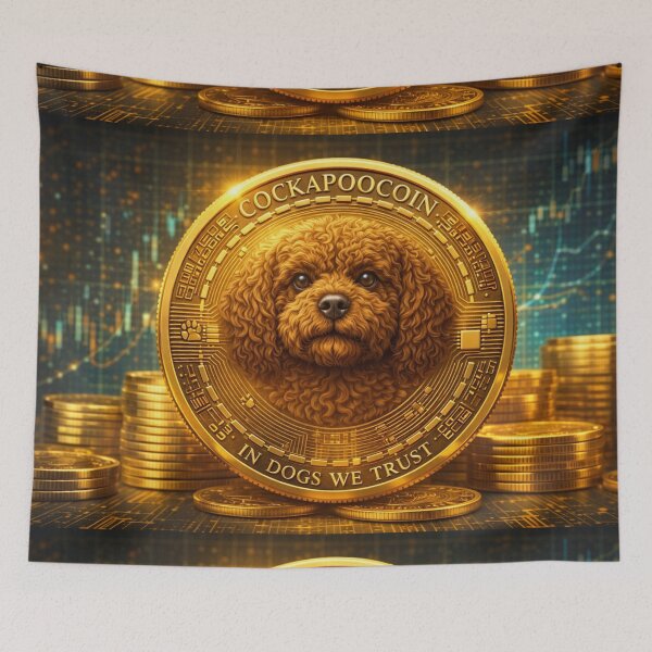 Item preview, Funny Cockapoo Coin – Cockapoo Lover Gift Design designed and sold by Cockapoo Society.