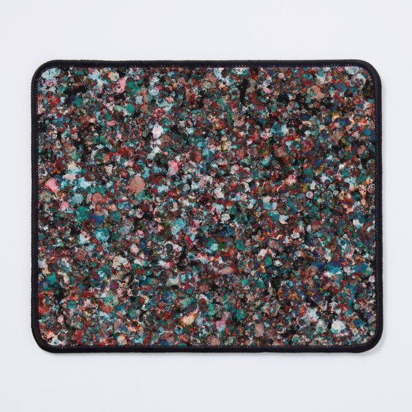 Item preview, Dark Colourful Abstract Paint Splatter | Modern Dot Explosion Design designed and sold by Brightful Creations .