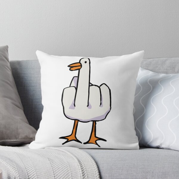 Item preview, Goose flipping you off designed and sold by StarstreakTheDragon.