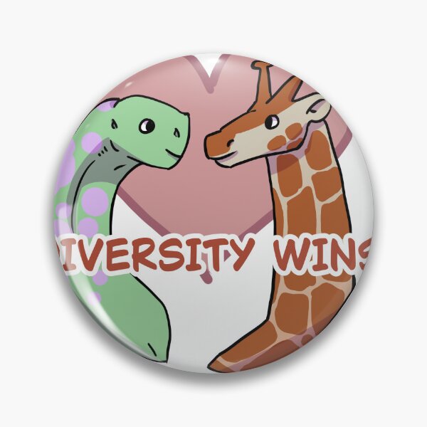 Item preview, Diversity Wins designed and sold by StarstreakTheDragon.