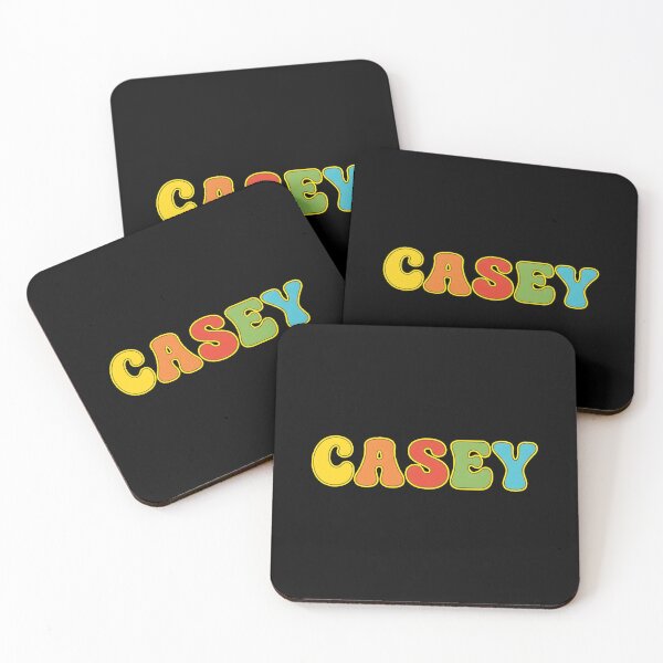 Item preview, ❤️ Casey Personalized Name Wavy Retro Shirt, Coffee Mug, Sticker Gift designed and sold by HelixPedia.