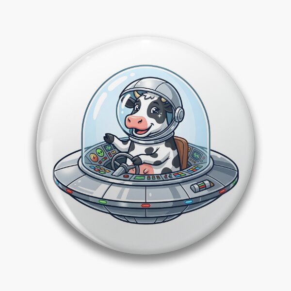 Item preview, Happy Space Cow Pilot in Classic UFO designed and sold by Kvarny.