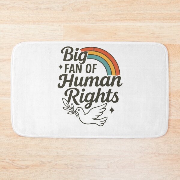 Item preview, Big Fan Of Human Rights designed and sold by krystalRomanart.