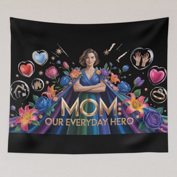 Item preview, Mom our everyday hero- mother day appreciation gift  designed and sold by YourTrendyTees.