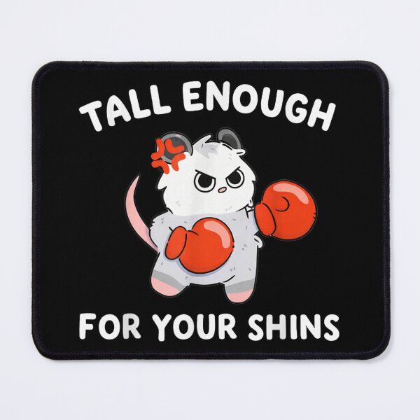 Item preview, Angry Boxing Opossum Tall Enough For Your Shins Funny Short Joke designed and sold by RuperDelois.