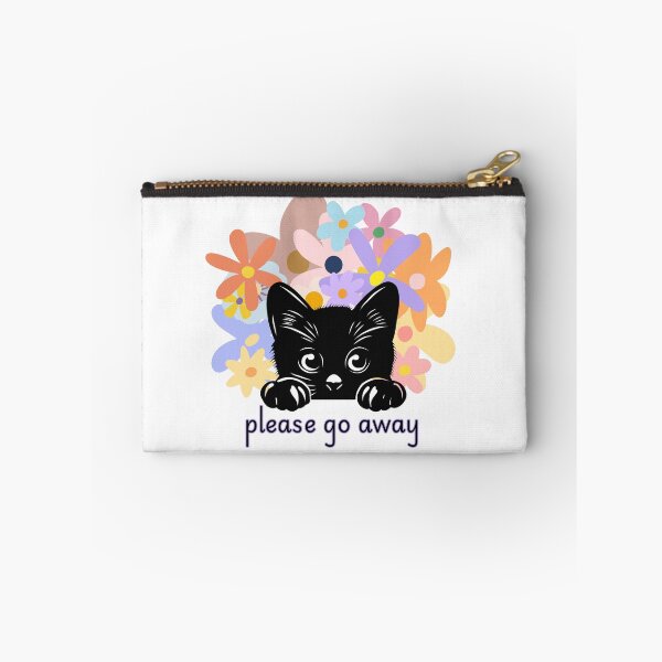 Item preview, Please Go Away Introvert Kitty designed and sold by coodoosandco.