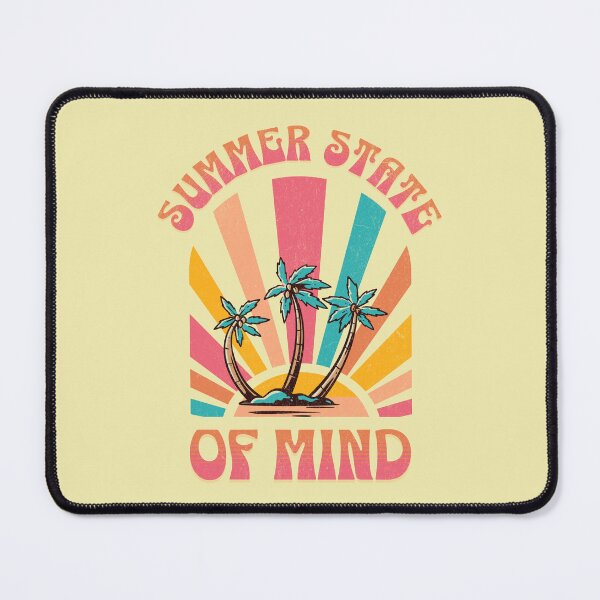 Item preview, Summer State of Mind Retro Beach Design designed and sold by PrintandJoy.