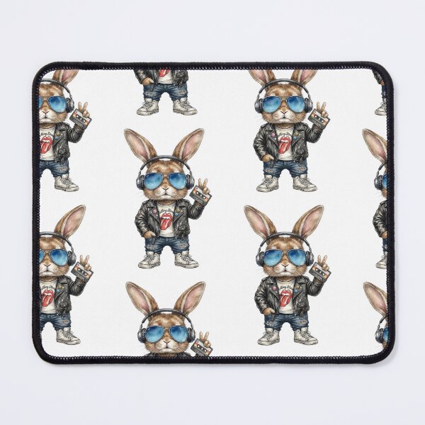 Item preview, Punk Rock Boy Bunny designed and sold by Roy & Tiffany.
