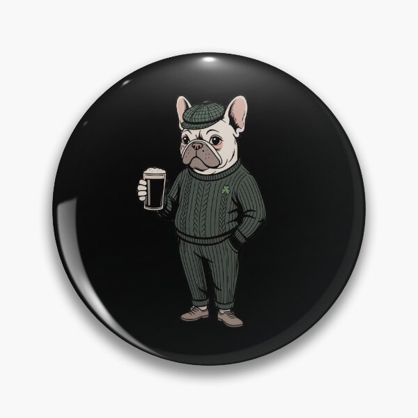Item preview, Funny French Bulldog St Patricks Day Irish Beer designed and sold by AmazingViews.