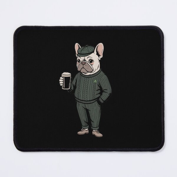 Item preview, Funny French Bulldog St Patricks Day Irish Beer designed and sold by AmazingViews.