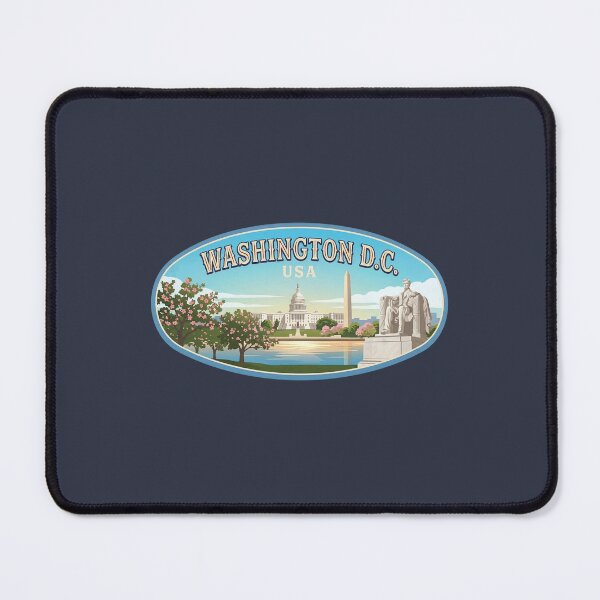 Item preview, Washington D.C. Vintage Travel Sticker designed and sold by Baudtmann.