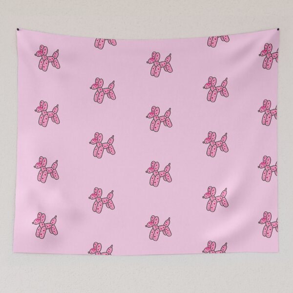 Item preview, Pink Heart Balloon Dog designed and sold by she who creates.