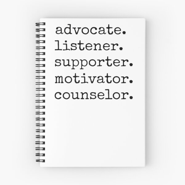 Item preview, Advocate Listener Supporter Motivator Counselor designed and sold by krystalRomanart.