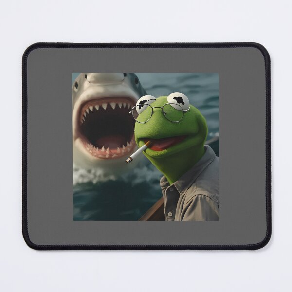 Item preview, Kermit The Frog Smoking Meme designed and sold by PixelRag.