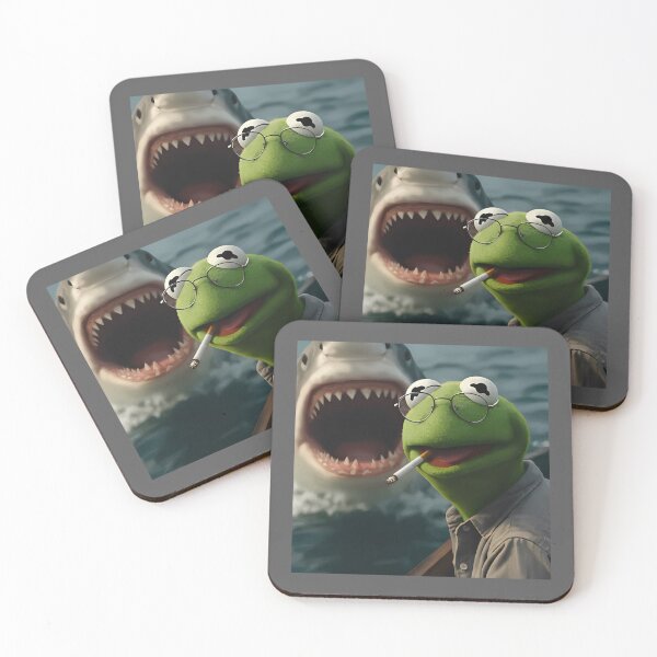 Item preview, Kermit The Frog Smoking Meme designed and sold by PixelRag.