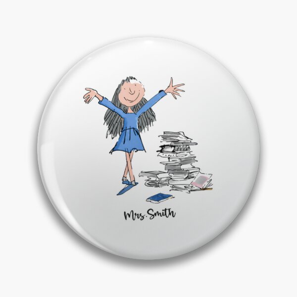 Item preview, Matilda With Pile Of Books Painting designed and sold by danieaj.