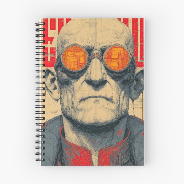 Item preview, The Architect – Surveillance Technocrat Portrait designed and sold by Basajaun Studio.