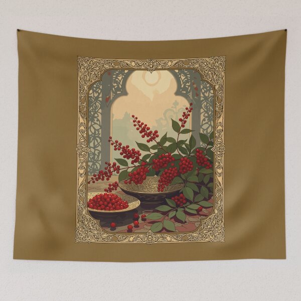 Item preview, The Red of Dawn Nowruz Sumac designed and sold by taiche.