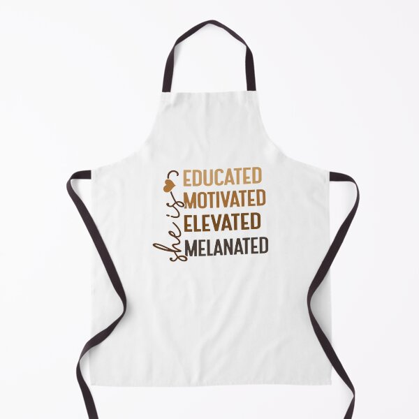 Item preview, She Is Me Educated Motivated Elevated Melanated designed and sold by krystalRomanart.