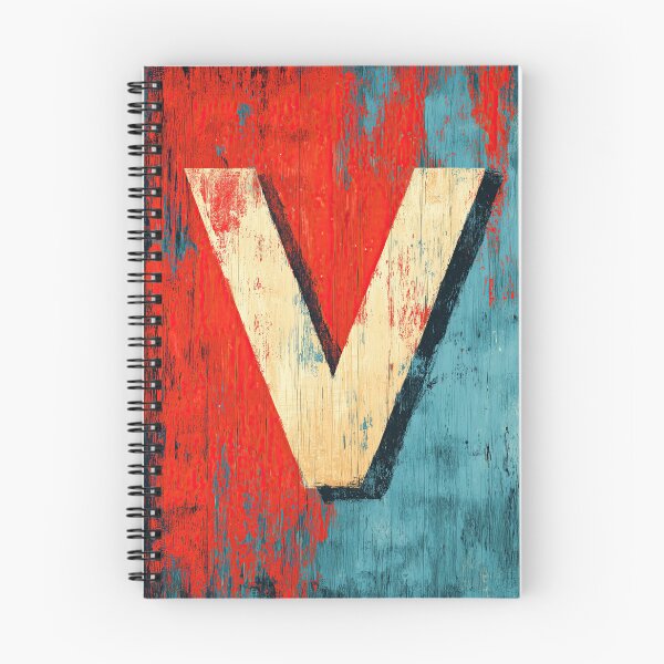 Item preview, Corporate Dystopia Authority Symbol – Retro Propaganda V Logo designed and sold by PlanetBPop.