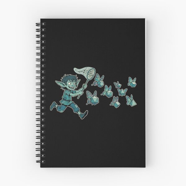 Item preview, Goblin Catching Butterfly Dice Tabletop RPG designed and sold by Fenay Designs.