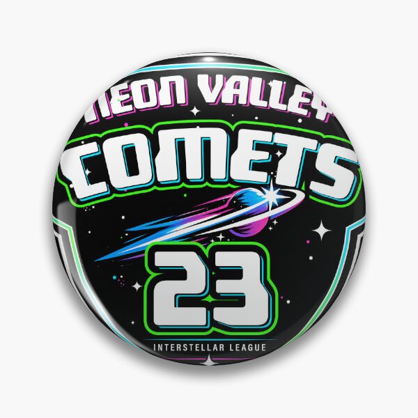 Item preview, Neon Valley Comets - 23 designed and sold by NSMDesignByN8.