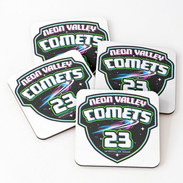 Item preview, Neon Valley Comets - 23 designed and sold by NSMDesignByN8.