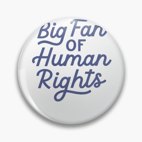 Item preview, Big Fan Of Human Rights designed and sold by krystalRomanart.