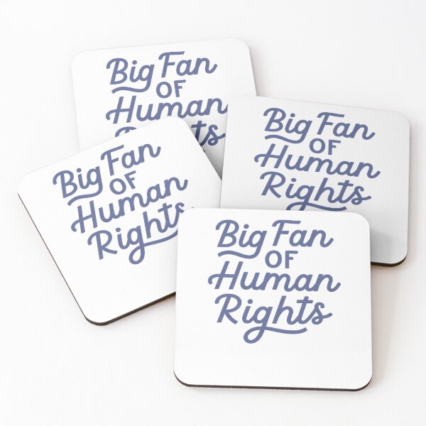 Item preview, Big Fan Of Human Rights designed and sold by krystalRomanart.