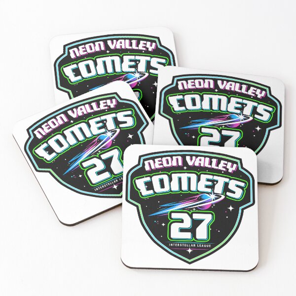 Item preview, Neon Valley Comets - 27 designed and sold by NSMDesignByN8.