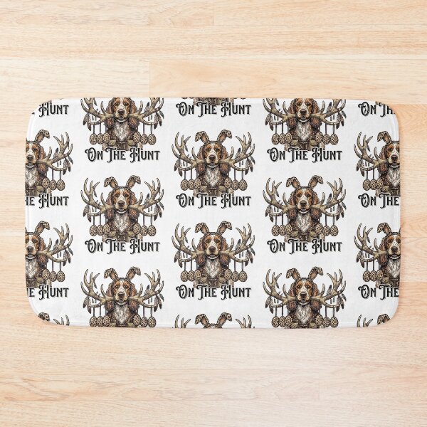Item preview, On The Hunt Brittany Spaniel designed and sold by Roy & Tiffany.