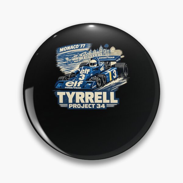 Item preview, Tyrrell P34 Six-Wheeler – F1 Livery  designed and sold by TheArtOfCar.
