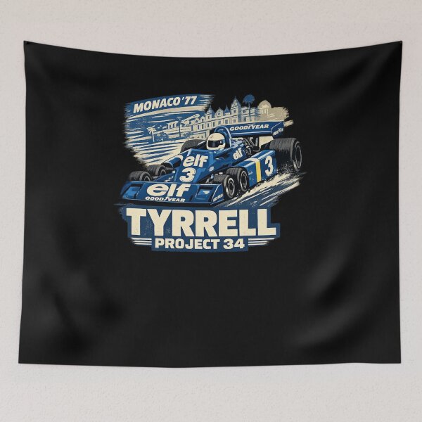 Item preview, Tyrrell P34 Six-Wheeler – F1 Livery designed and sold by TheArtOfCar.