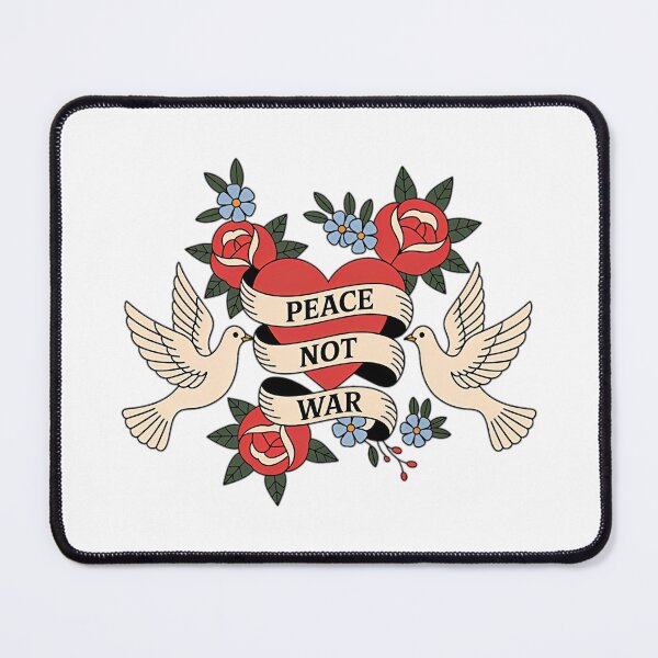 Item preview, Peace not war designed and sold by PixelRag.