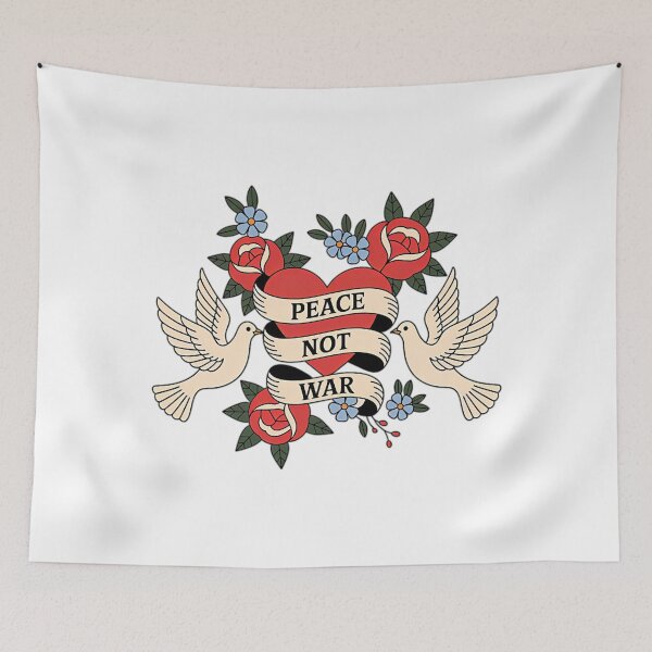 Item preview, Peace not war designed and sold by PixelRag.