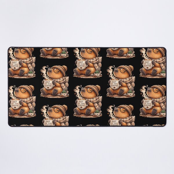 Item preview, Cute Coffee Capybara – Relaxing Animal Lover Design designed and sold by PlynGraphics.