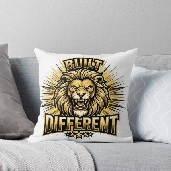 Item preview, Built Different Lion - Motivational - King Mindset Gift for Men designed and sold by VisualSmack.