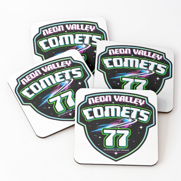 Item preview, Neon Valley Comets - 77 designed and sold by NSMDesignByN8.