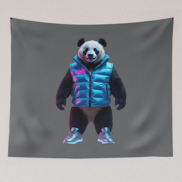 Item preview, Cool Panda Bear Blue Funny Gift designed and sold by NK-Studios .